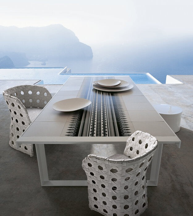 B&B italia Outdoor Canasta Canasta Dining Table