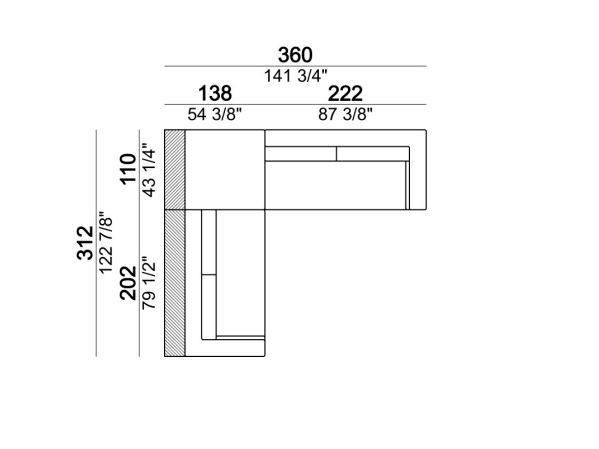 Arketipo Plat Sofa