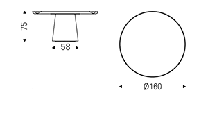 Cattelan Rado Keramik Dining Table