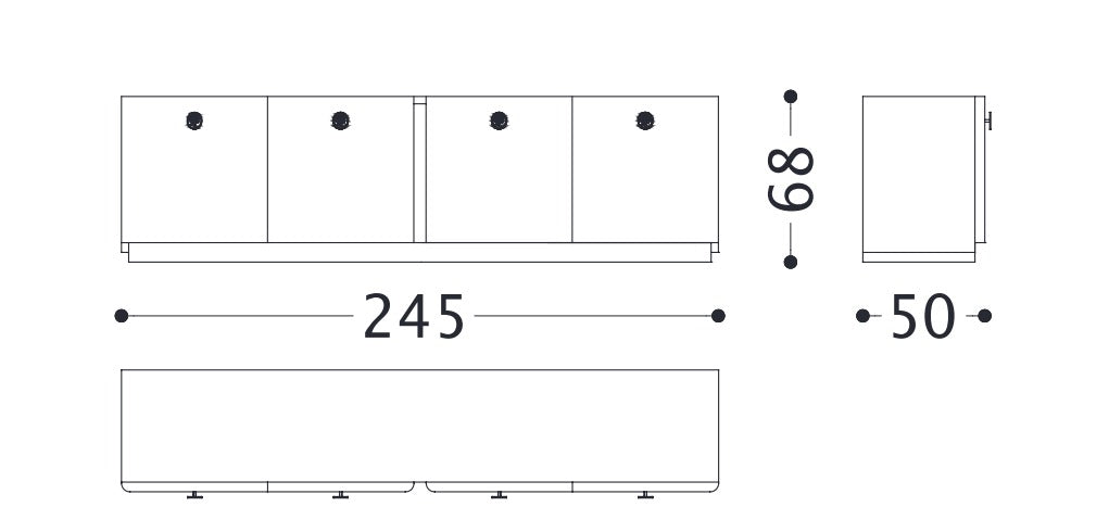 Alberta Jasmine Sideboard