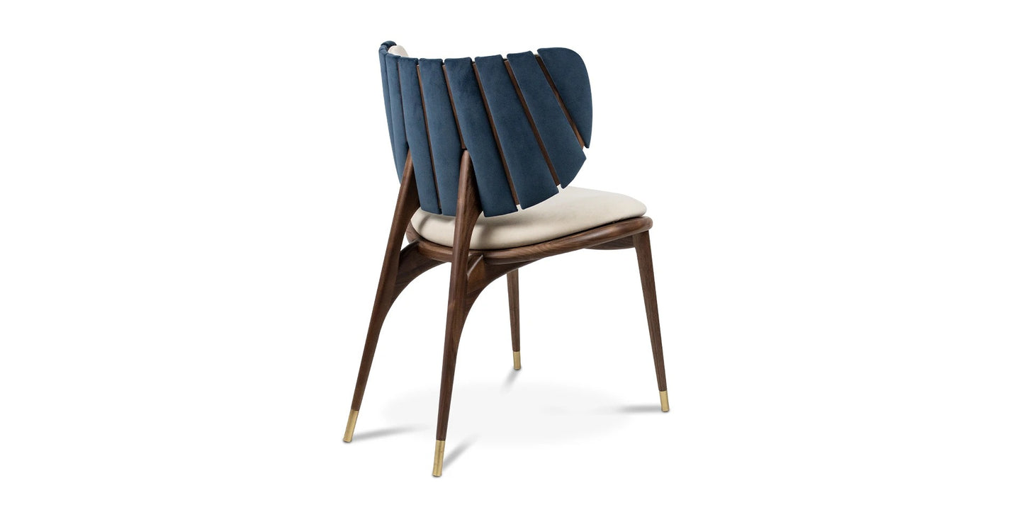 Alma De Luce Uchiwa Dining Chair