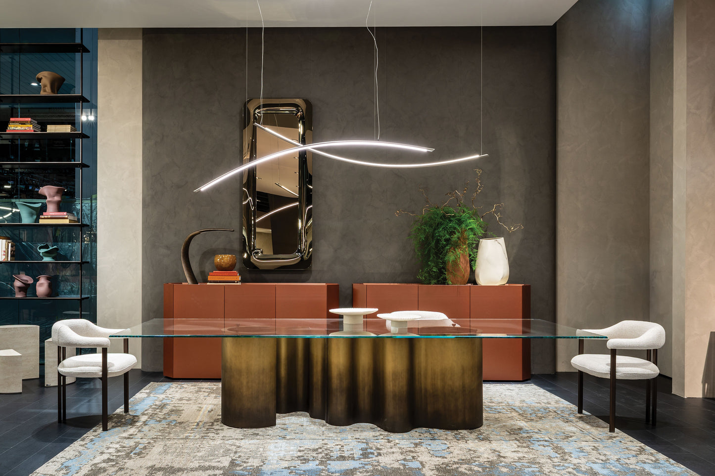 Cattelan Papel 3.5 Glass Dining Table