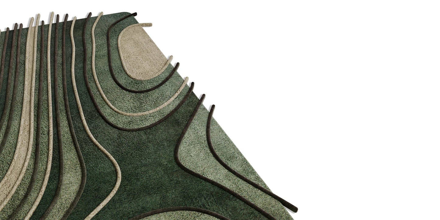 Alma De Luce Longjing Rug