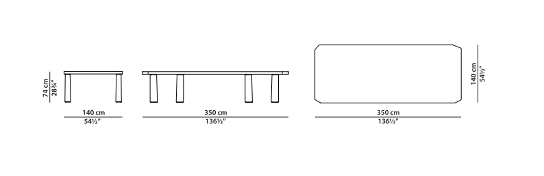 Baxter Nardó Dinning Table
