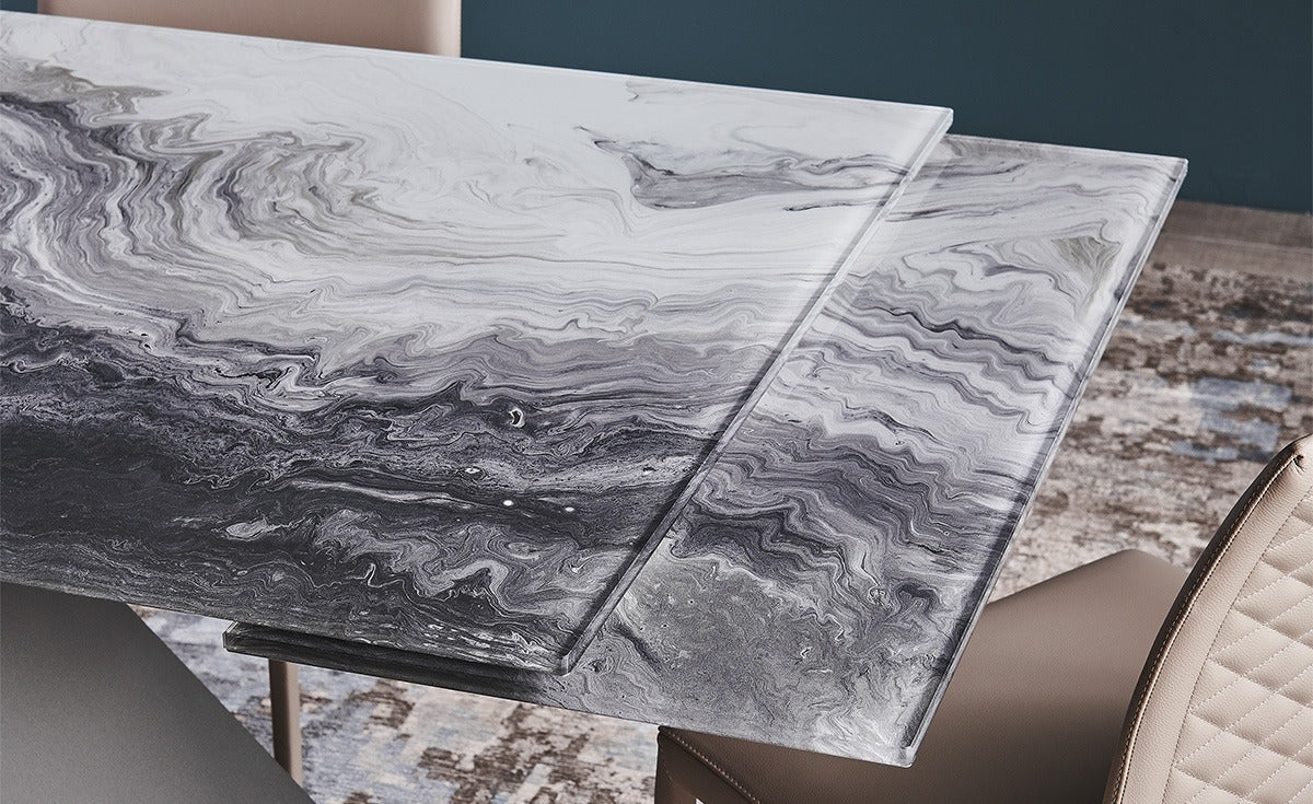 Cattelan Eliot Crystalart Drive Dining Table