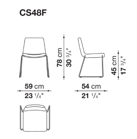 B&B Cosmos Dinning Chair