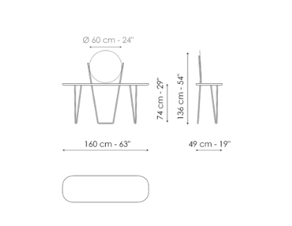 Bonaldo Coseno Dressing Table
