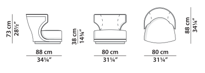 Baxter Etienne Bergere-B Leisure Chair