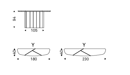 Cattelan Nettuno Console Table