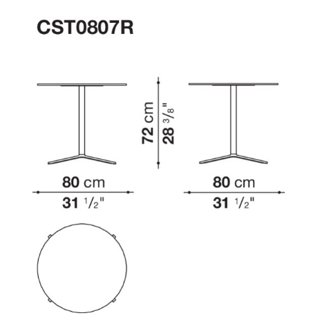 B&B Cosmos Dinning Table