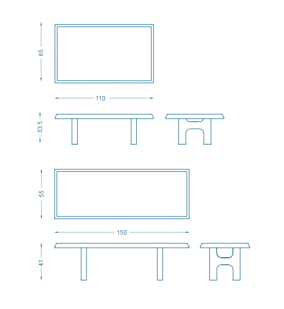 Bruno Moinard Editions Forsa Coffee Table