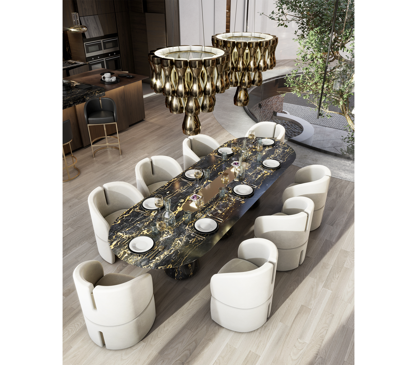 Boca Do Lobo Isadora Dining Chair