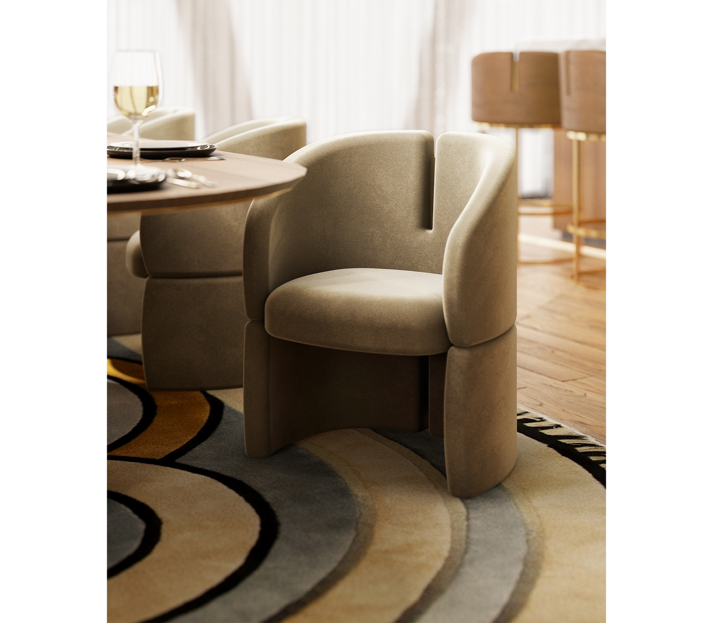 Boca Do Lobo Isadora Dining Chair
