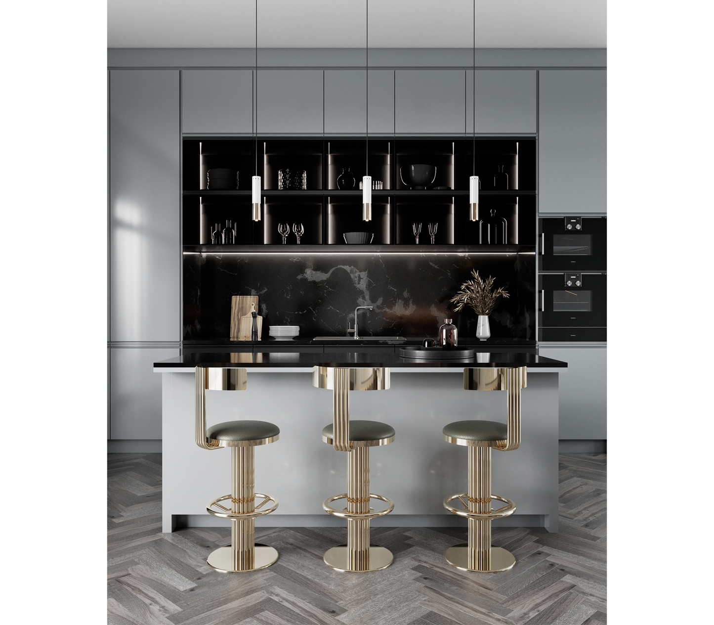 Boca Do Lobo Kelly Bar Chair