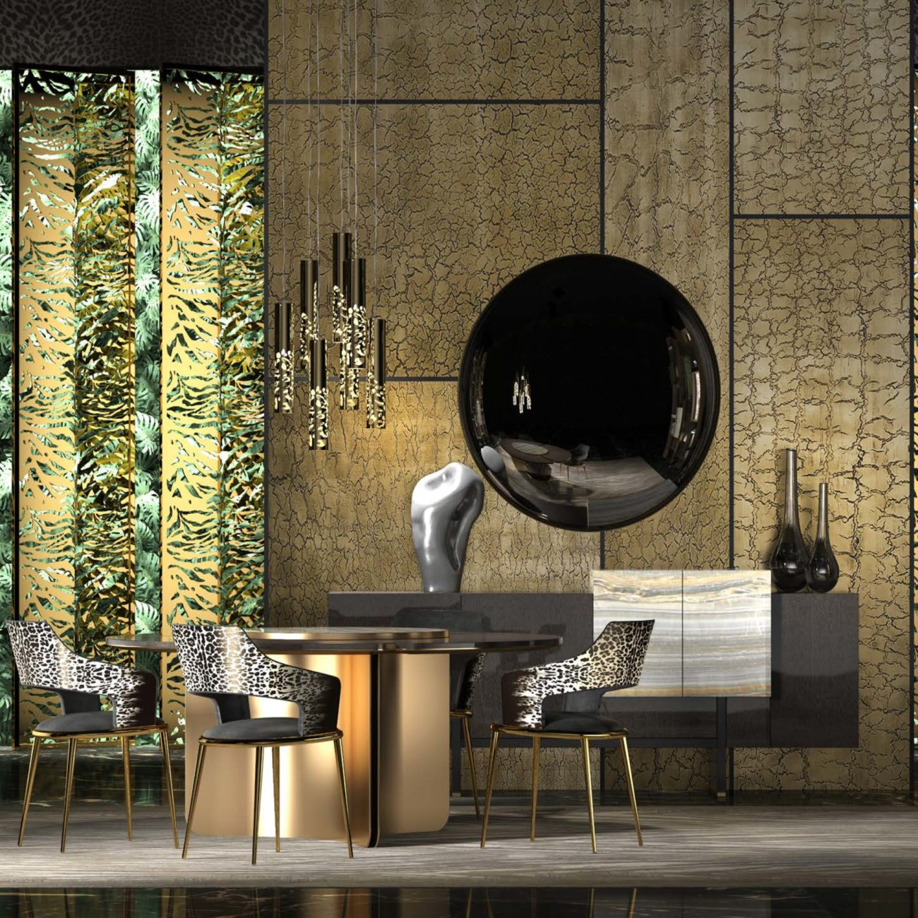 Roberto Cavalli Kibo Dining Table