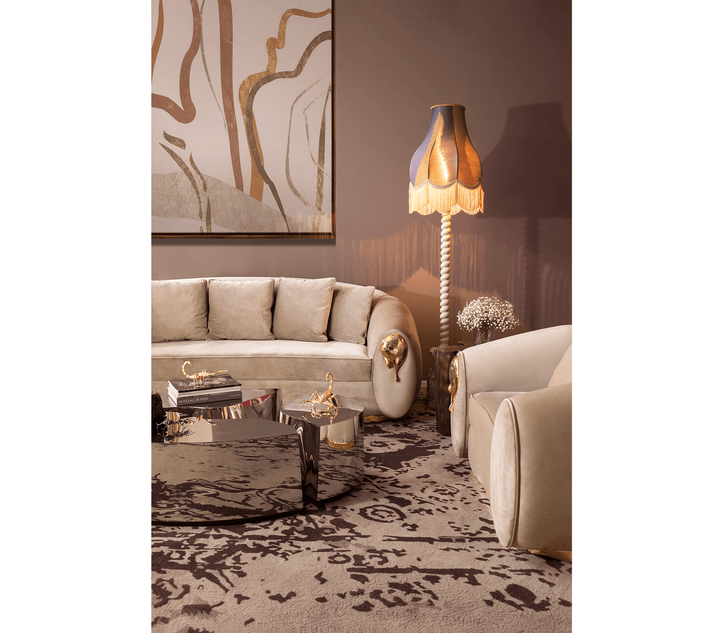 Boca Do Lobo Lapiaz Oval Coffee Table