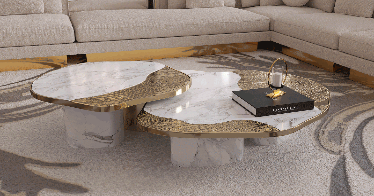 Boca Do Lobo Ophelia Calacatta Coffee Table