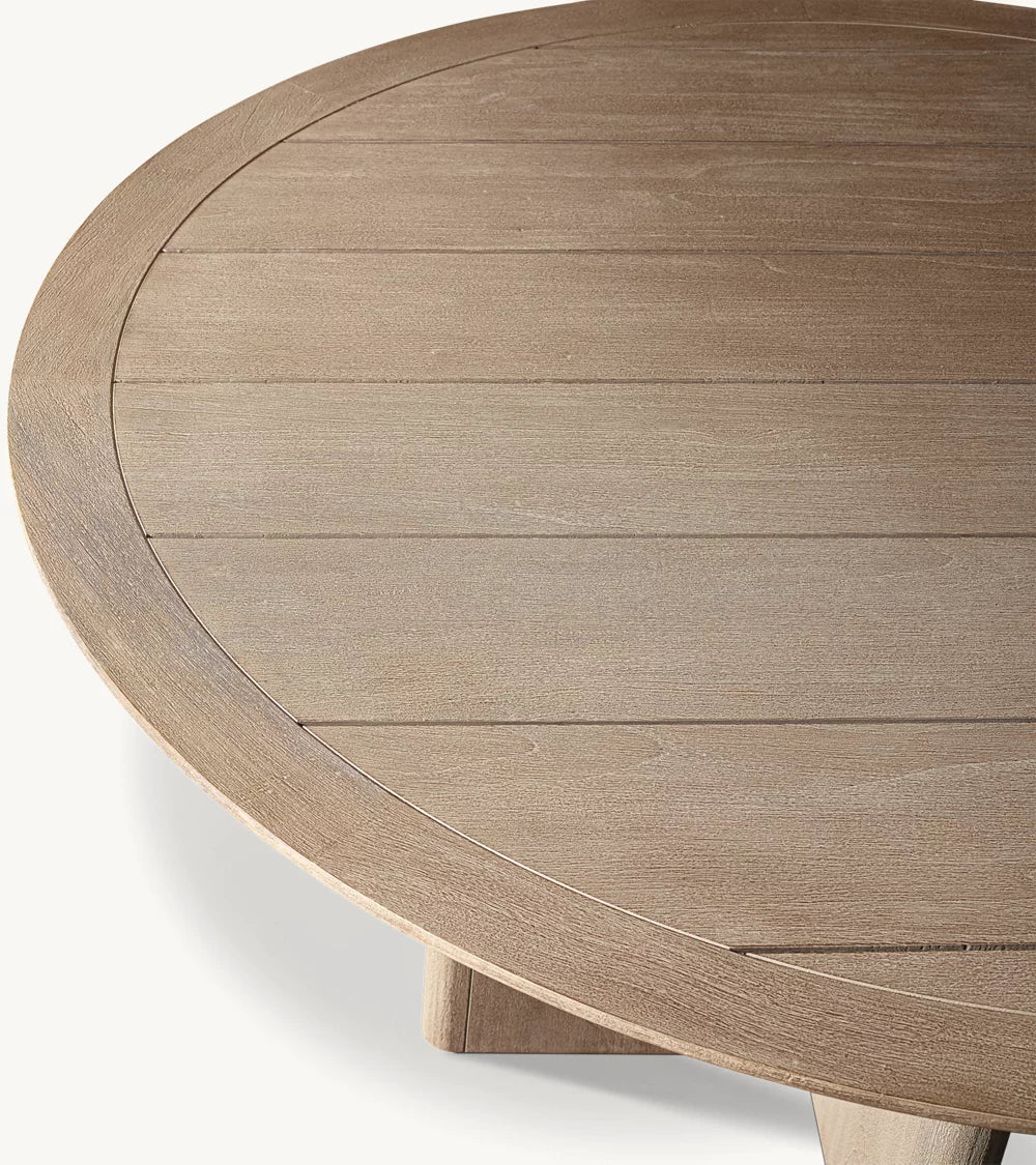 RH Balmain Round Dining Table