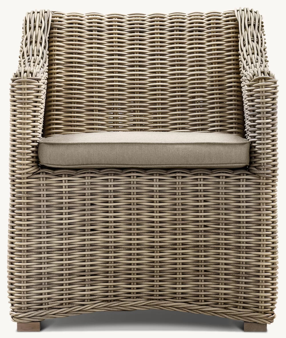 RH Provence Bucket Dining Armchair