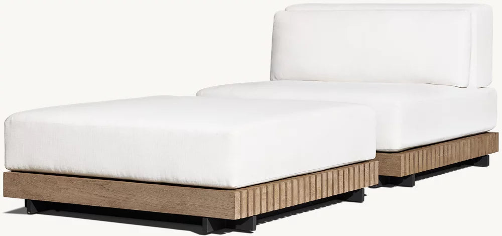 RH Caicos Modular Ottoman