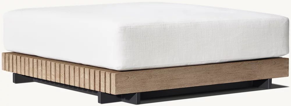 RH Caicos Modular Ottoman