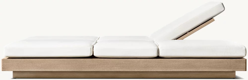 RH Maya Dual-Adjustable Double Chaise