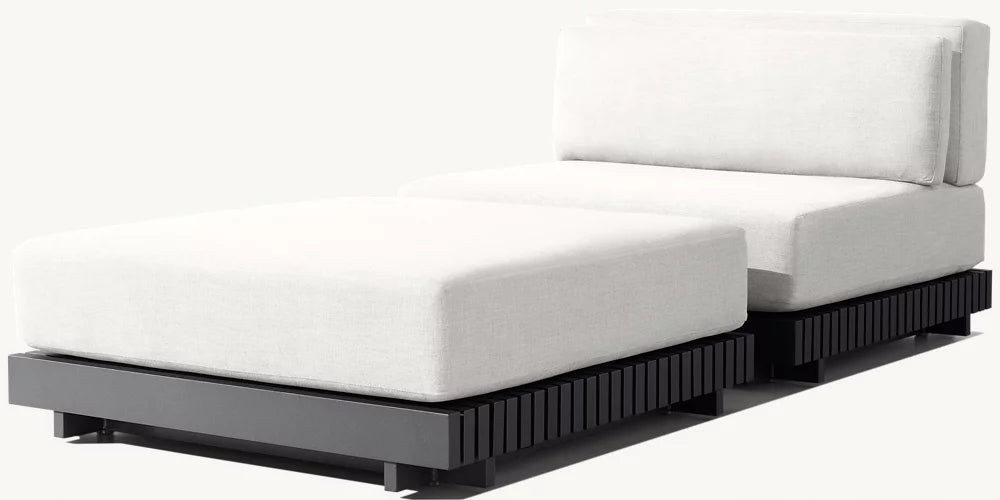 RH Caicos Modular Ottoman