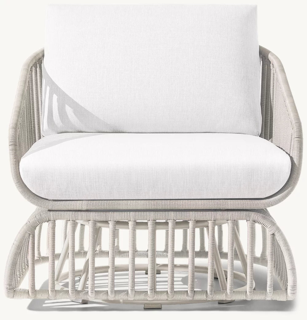 RH Alaro Swivel Lounge Chair