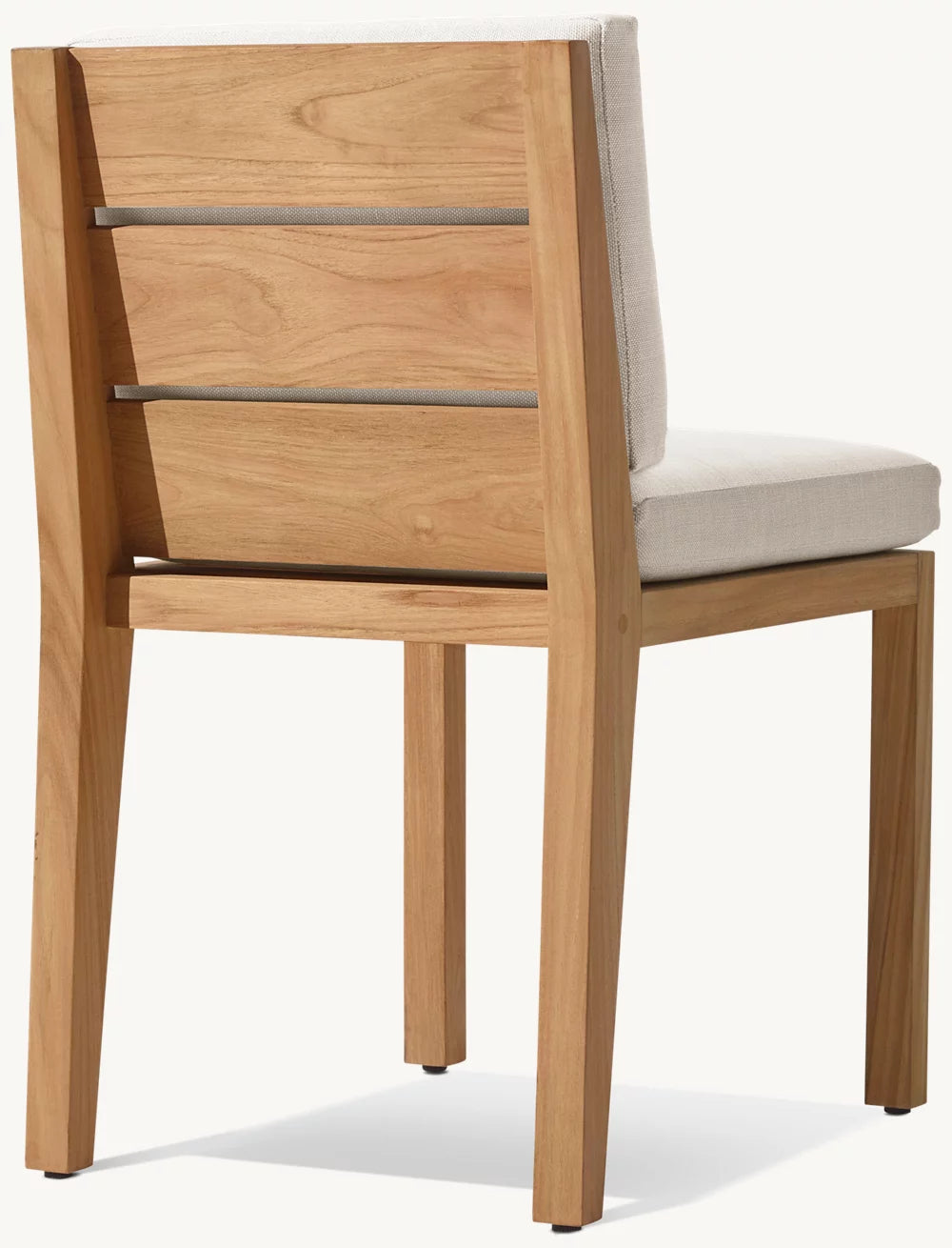 RH Maya Teak Dining Side Chair