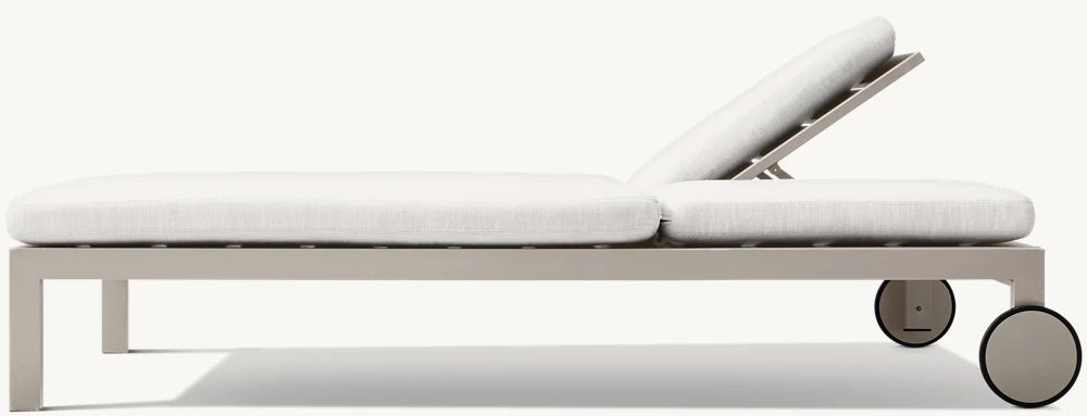 RH Aegean Double Chaise Longues