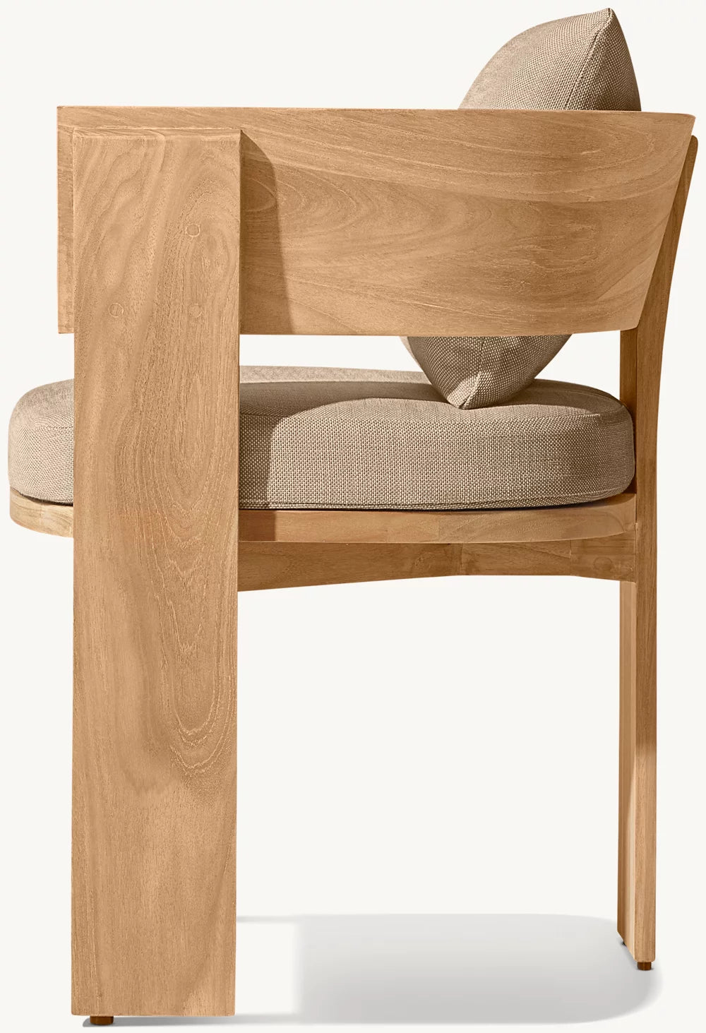 RH Solaro Teak Side Chair