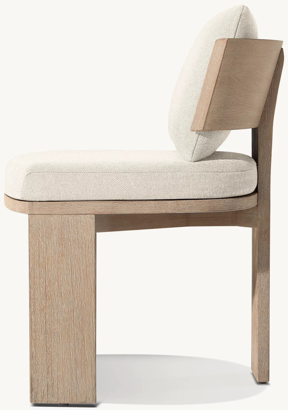 RH Solaro Teak Side Chair