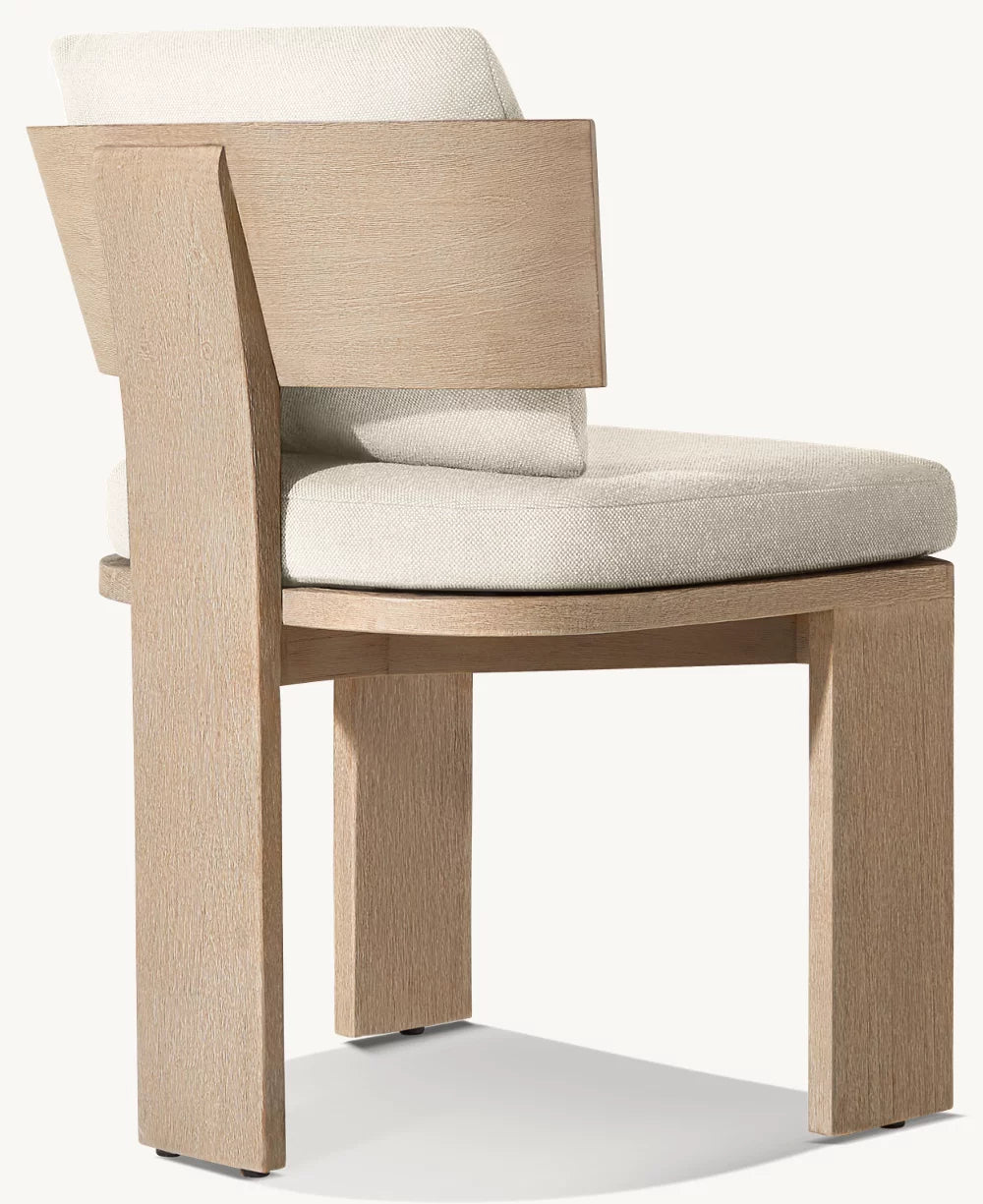 RH Solaro Teak Side Chair