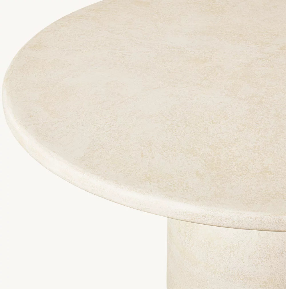 RH Terzo Round Bowl Dining Table