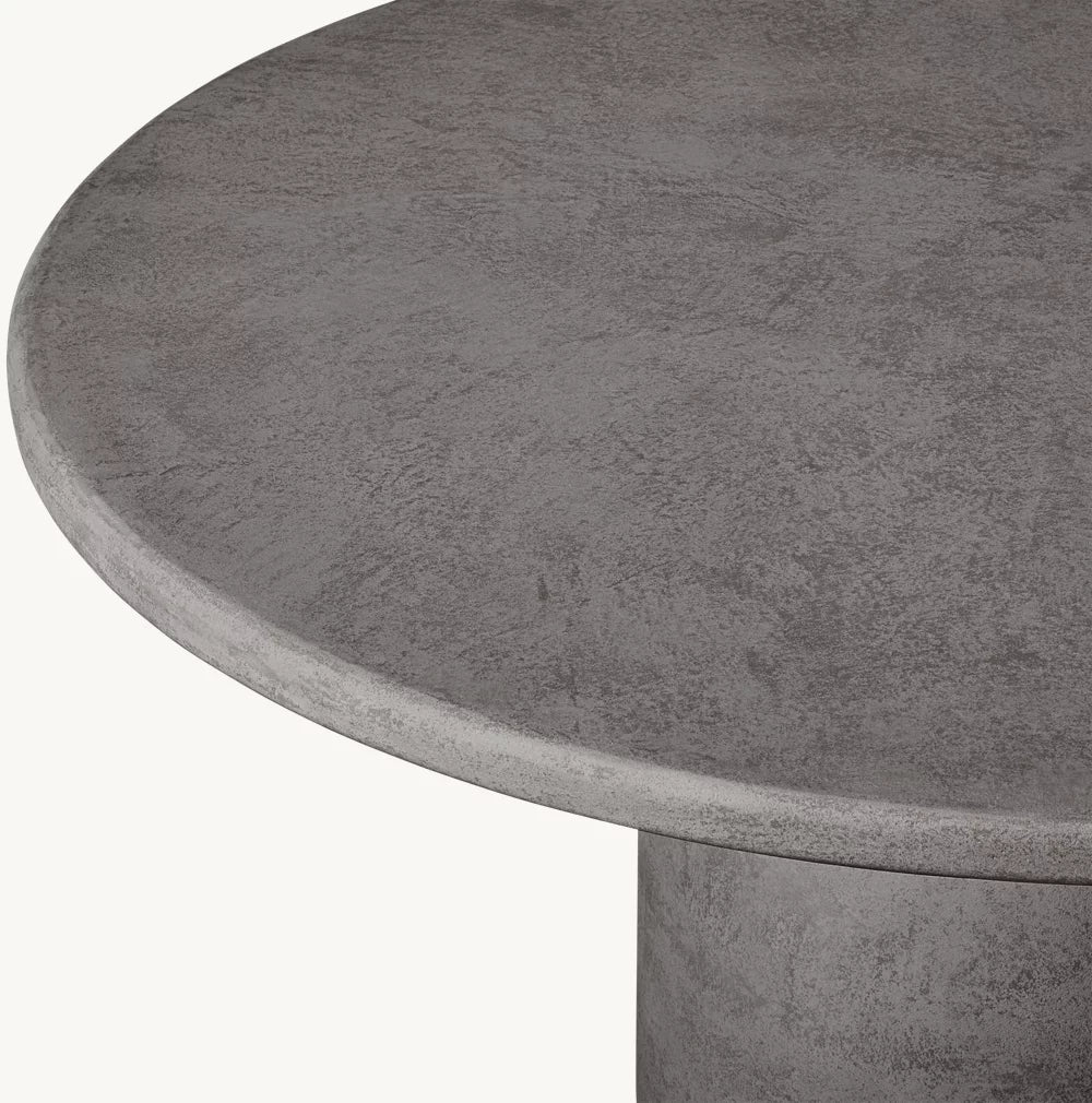 RH Terzo Round Dining Table