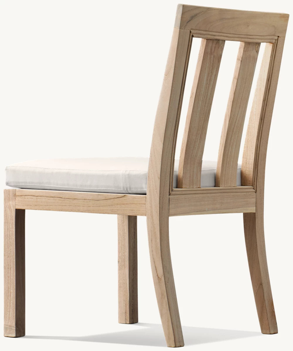 RH Costa Teak Dining Side Chair