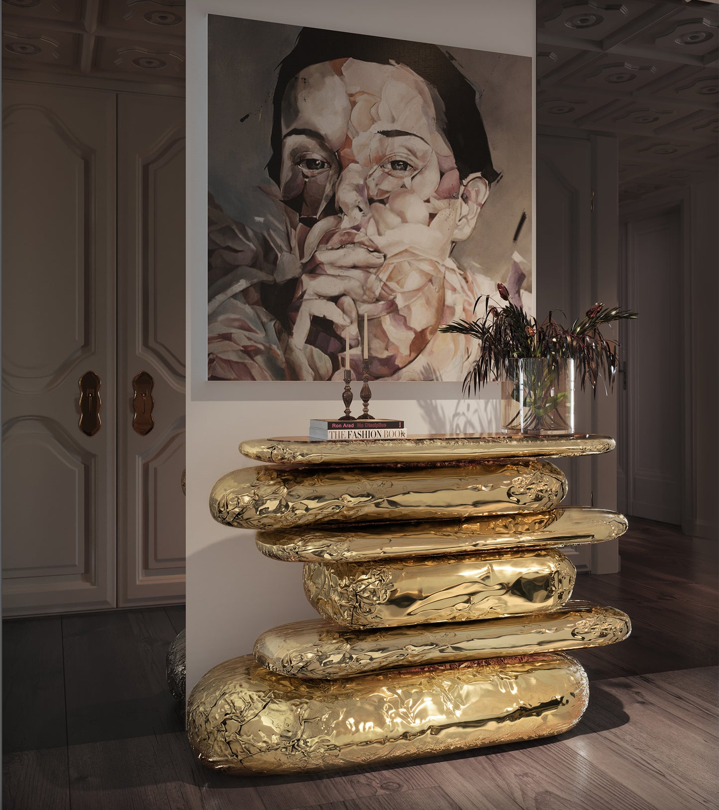 Boca Do Lobo Stonehenge Console Table