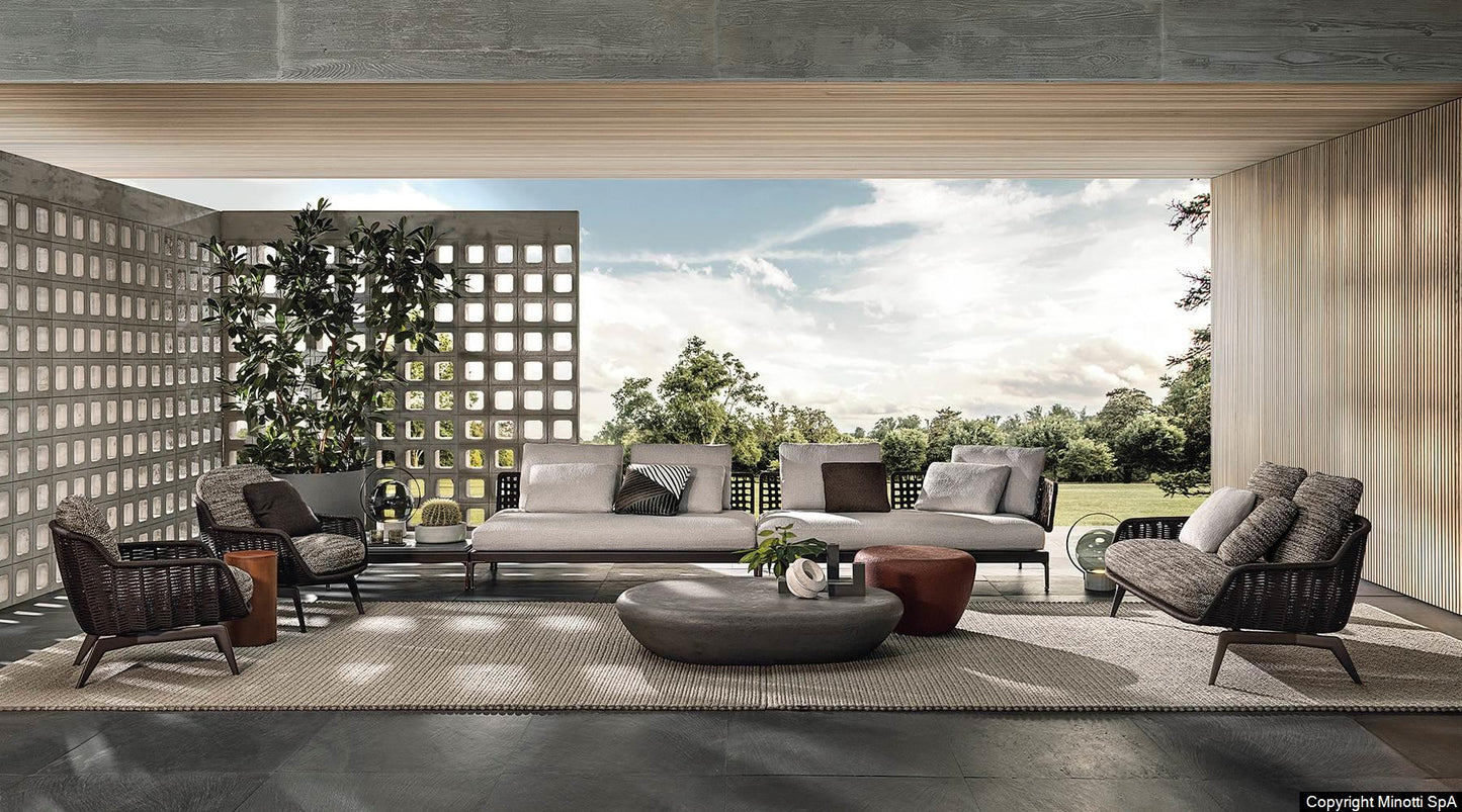 Minotti Belt Outdoor sofa