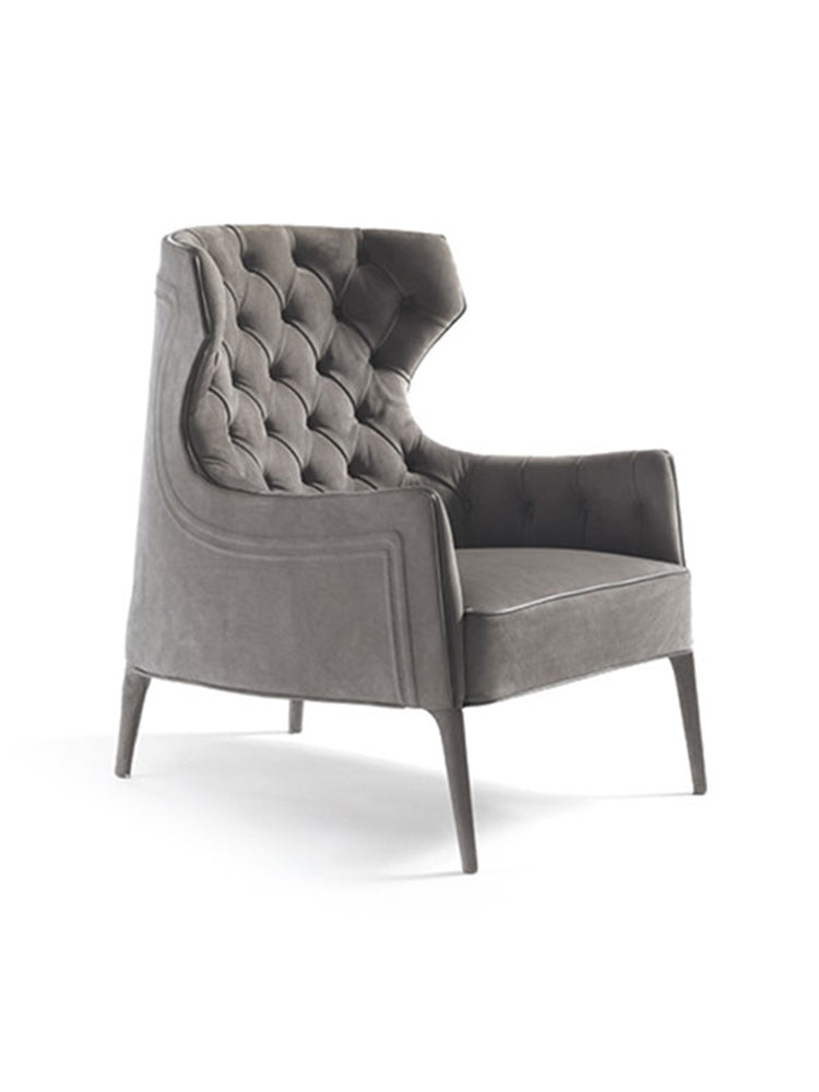 Vittoria Frigerio Piola Bergere Capitonnè Leisure Chair