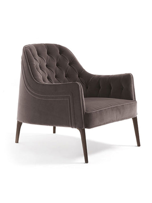 Vittoria Frigerio Poggi Bergere Capitonnè Leisure Chair