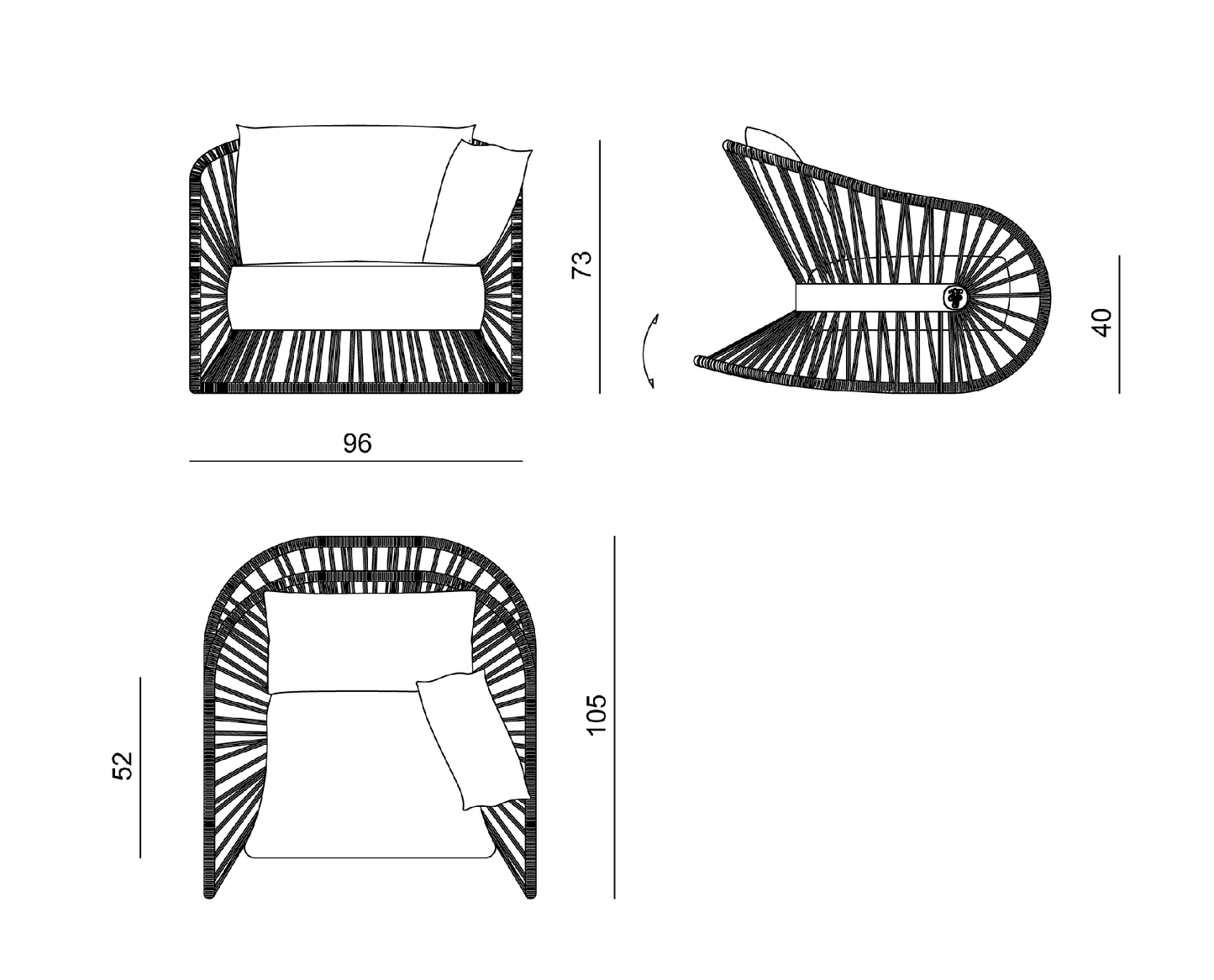 Visionnaire Stankar Armchairs