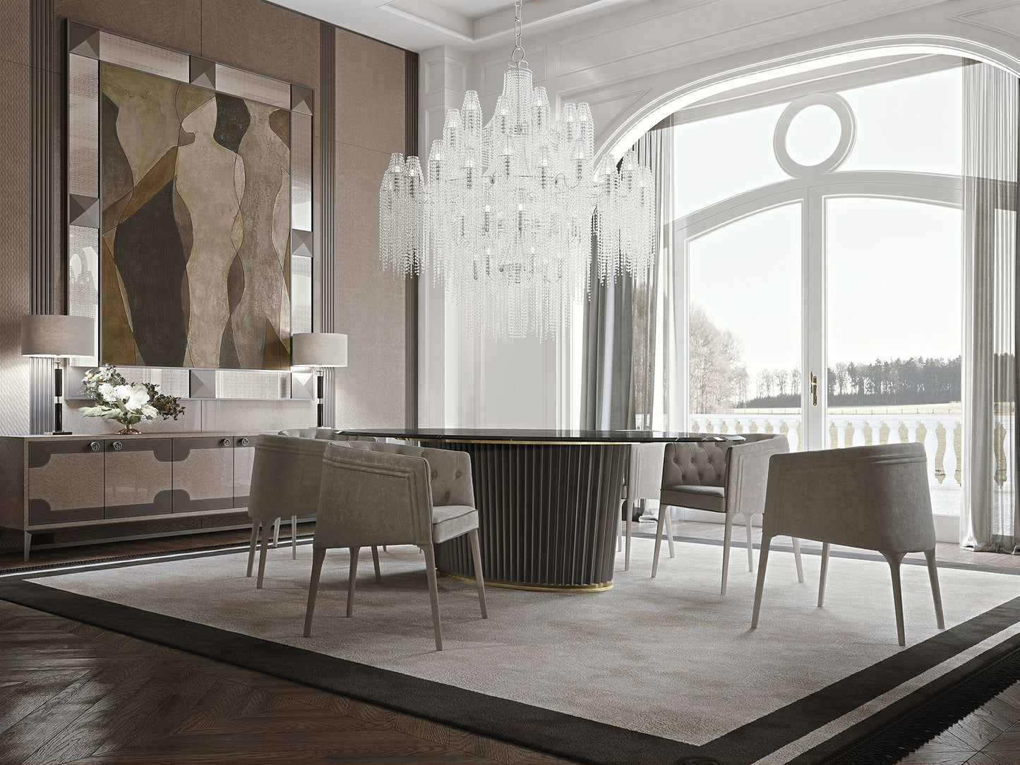 Vittoria Frigerio Colonna Dinning Table