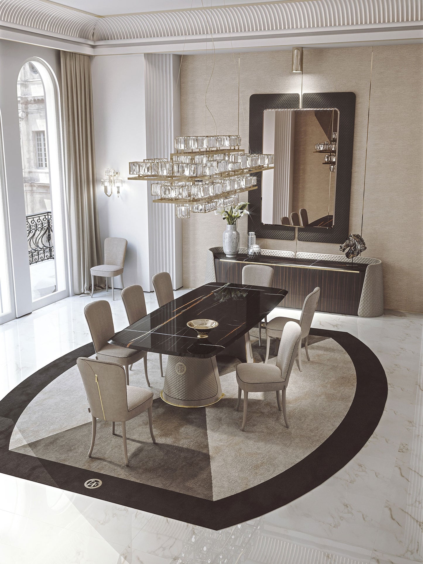 Vittoria Frigerio Foscari Dinning Table