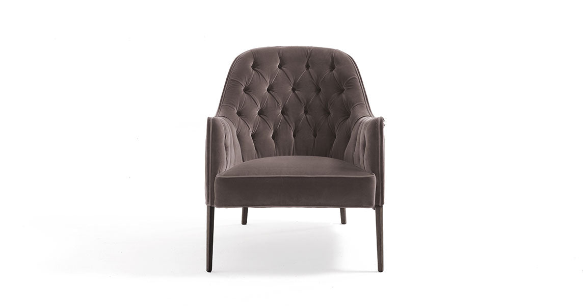 Vittoria Frigerio Poggi Bergere Capitonnè Leisure Chair