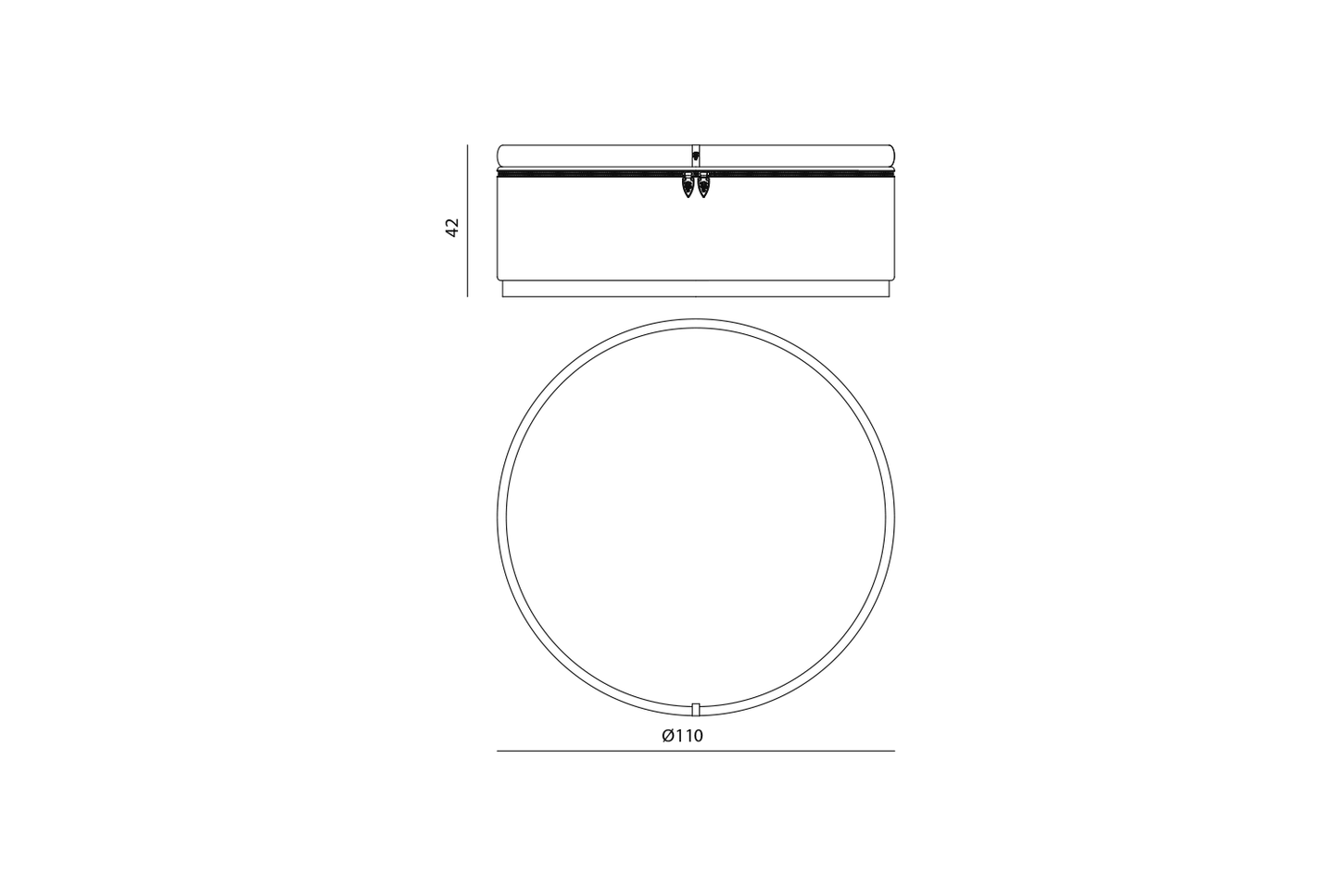 Visionnaire Charles Coffee Table