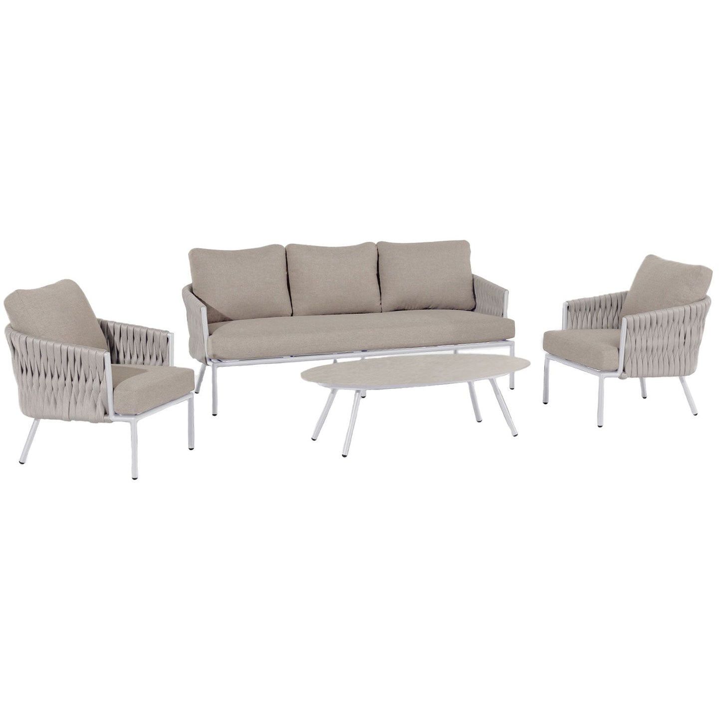 Marina Outdoor 3 Seat Sofa Set