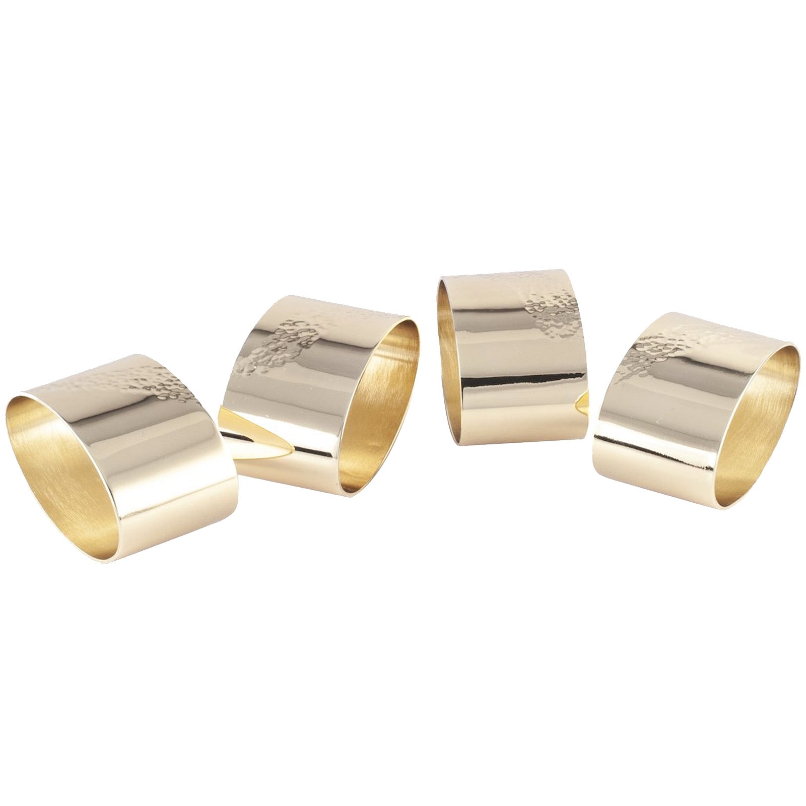 4 Pieces Set Gold Ribbon Napkin Rings – daylight