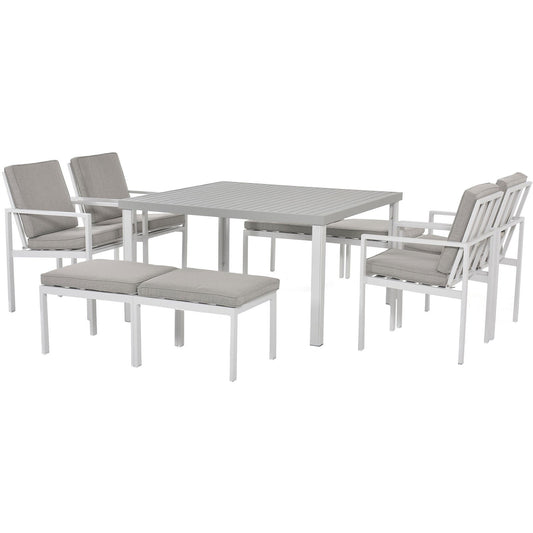 New York Outdoor 9 Piece Cube Dining Set
