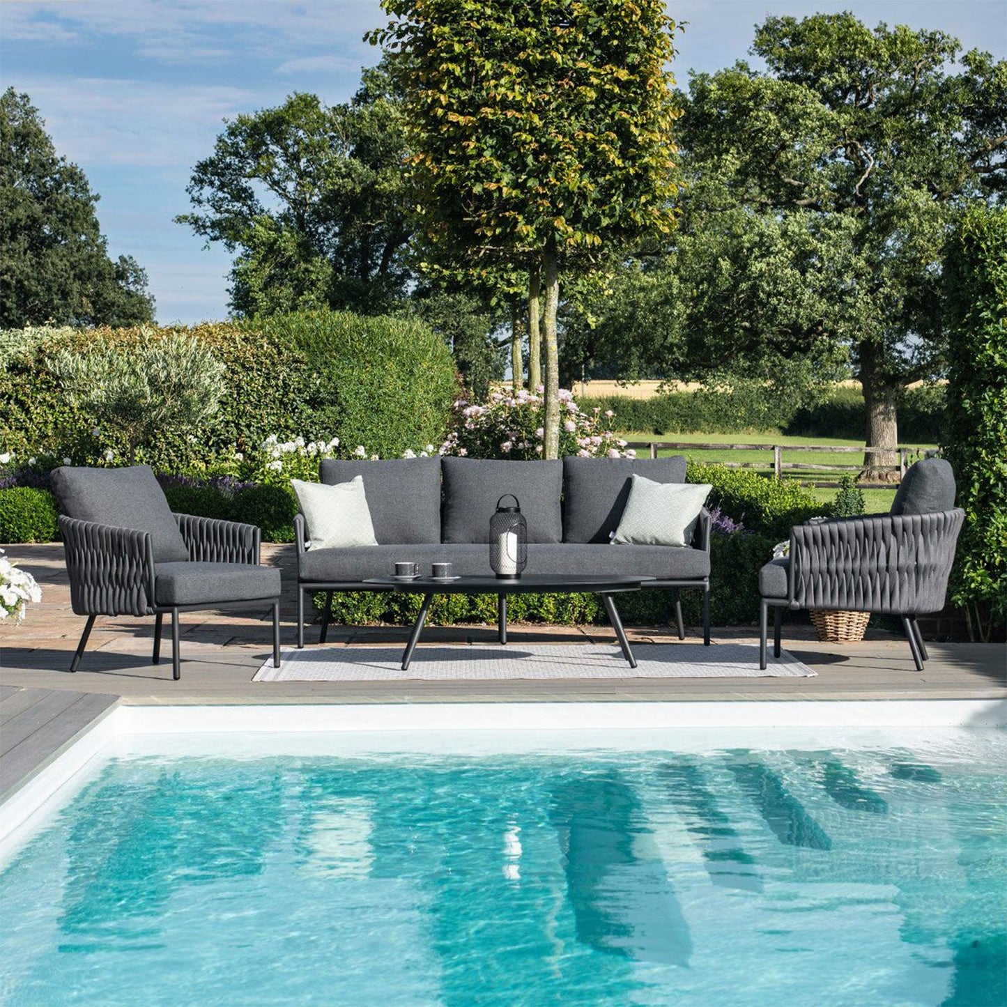 Marina Outdoor 3 Seat Sofa Set