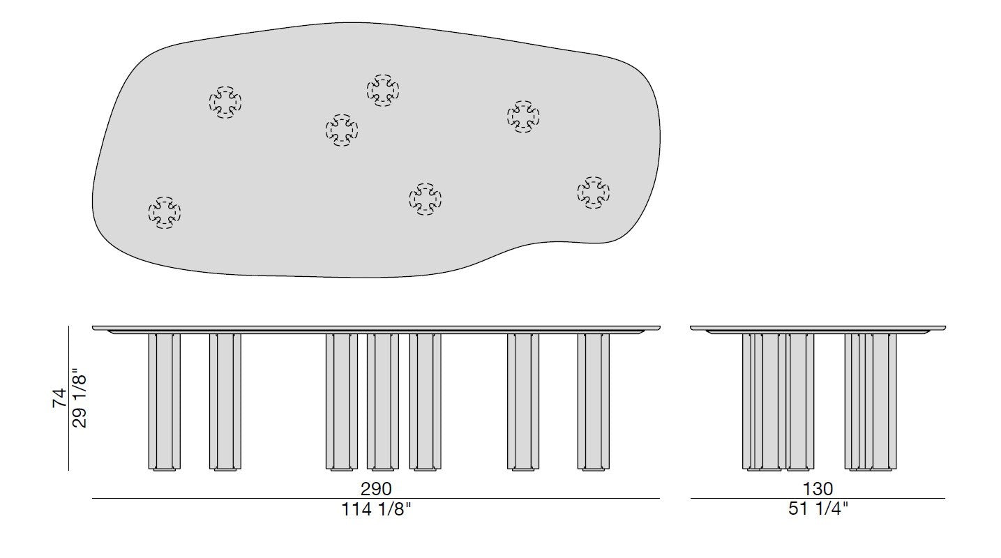 Porada Berry Dinning Table